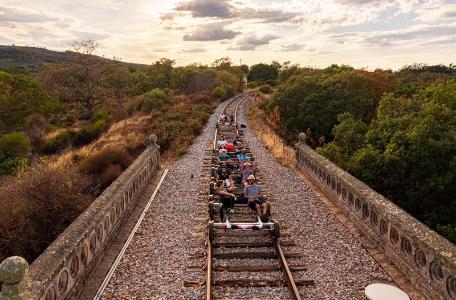Railbike tour